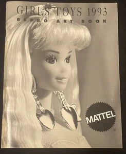 1993 MATTEL Girls Toys Dealer Catalog REPRO ART Book B & W BARBIE / DISNEY etc - Picture 1 of 18