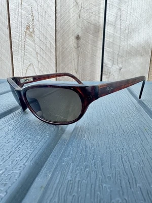 Maui Jim MJ-136-10 Polarized Tortoise Brown Cyclone Sunglasses FRAMES ONLY - Image 1 of 4