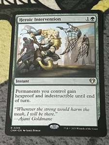 Heroic Intervention MTG Commander Masters Regular Rare English - Picture 1 of 1