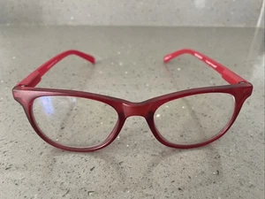 IcuEyewear Screen Vision Blue Light Reading Glasses Red Frame 7675030XT - Picture 1 of 10