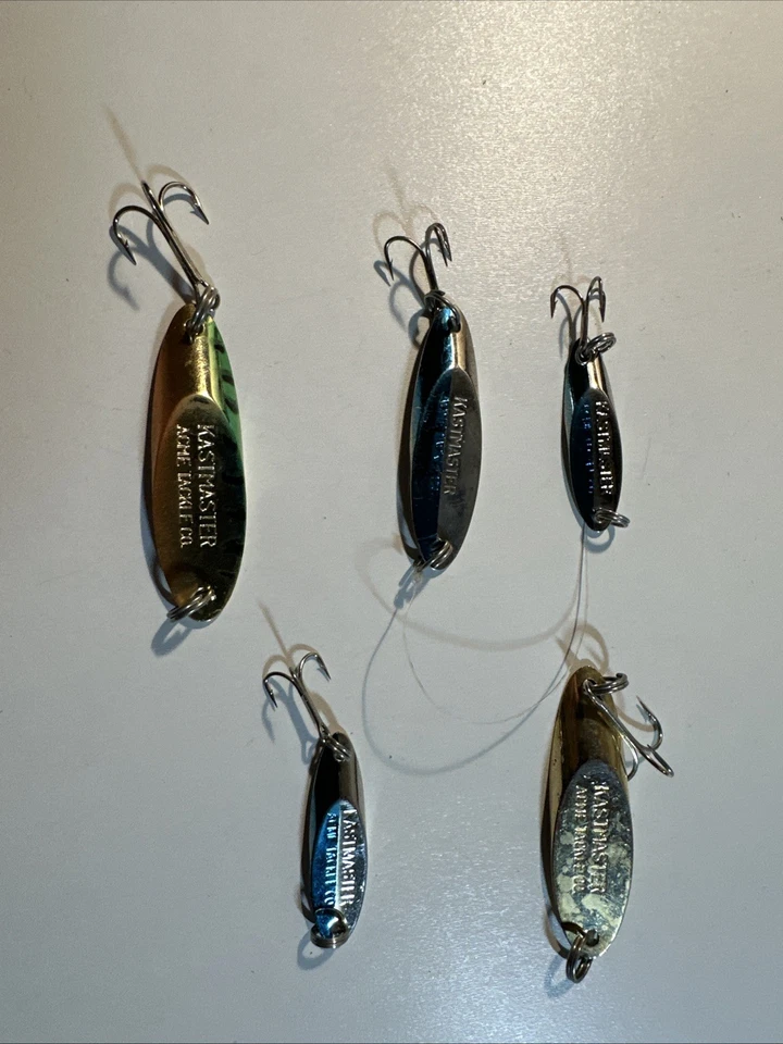 Acme Tackle Co. Kastmaster. Lote de 5 várias cores e tamanhos - Imagem 1 de 1