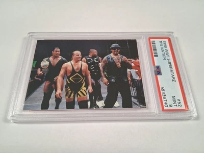 1998 Comic Images WWF Superstarz The Nation PSA 9 WWE The Rock Dwayne Johnson - Image 1 of 2