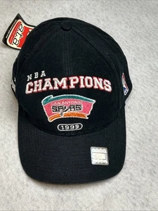 Cappello vintage 1999 San Antonio Spurs NBA Champions Puma nuovo con etichetta taglia unica snapback - Foto 1 di 13