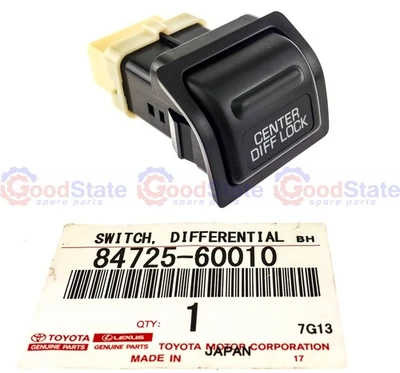 Genuine Toyota LandCruiser HZJ80 HDJ81 HDJ80 FZJ80 FJ80 Centre Diff Lock Switch - Image 1 of 2