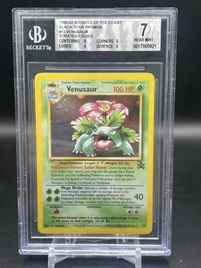 Venusaur Holo Black Star Promo #13 Pokemon WOTC Strategy Guide BGS 7 NM 1999-02 - Bild 1 von 4