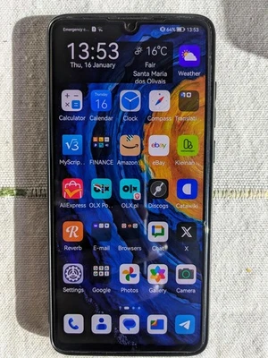 Huawei P30 Android Smartphone, Excellent Condition, Original Accessories, Extras - Image 1 of 4