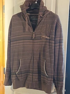 Ecko Unlimited Zip Up Hoodie Herren XL Baggy Hiphop Rhino R2 - Bild 1 von 15