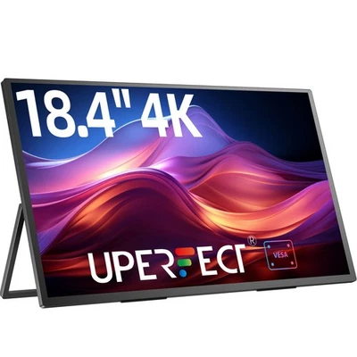 UPERFECT 4K Portable Monitor 18.4" 3840x2160 Gaming Monitor USB C Laptop Screen - Image 1 of 4