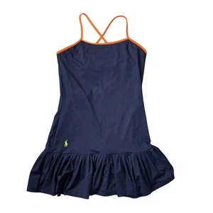 Ralph Lauren Polo Tennis Dress Nylon Multicolor Women’s Size Large NWT $198 - Picture 1 of 6