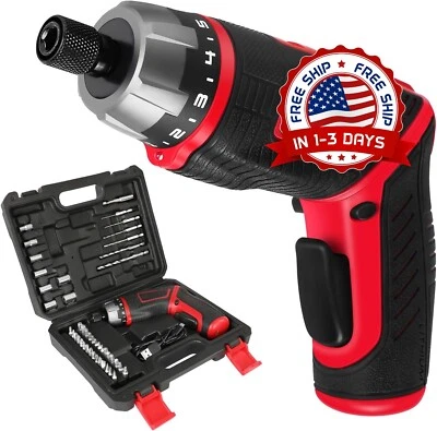 Desarmadores Electricos Destornillador Desarmador Kit Conjunto Inalambrico Recarregável - Imagem 1 de 4