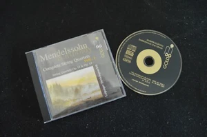 MENDELSSOHN BARTHOLDY COMPLETE STRINGS RARE GOLD CLASSICAL CD!  - Picture 1 of 2
