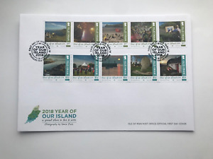 2018 ISLE OF MAN YEAR OF OUR ISLAND FIRST DAY COVER FDC