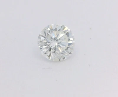 GIA 0.71ct Round Loose Natural Diamond I color, SI2 clarity 5.48-5.55 x 3.66 mm - Image 1 of 4
