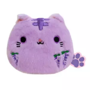 Neko Dango wisteria purple Plush toy Flower Fuji dango friends Sanei Boeki New - Picture 1 of 4