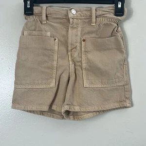 Zara tan cargo short kids girls size 9 - Picture 1 of 7