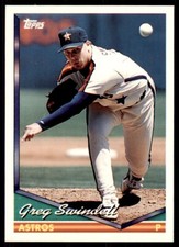 1994 Topps Greg Swindell Baseball Cards #125