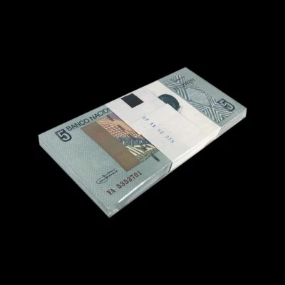 Angola 5 Kwanzas, 2012(2017), Pick#151A, Lot of 100 pcs, UNC - Image 1 of 2