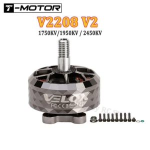 T-Motor VELOX VELOCE V2208 V2 1750KV/1950KV/2450KV Brushless Motor for FPV Drone - Picture 1 of 18