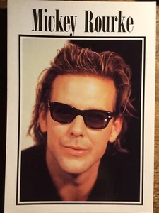 MICKEY ROURKE, MOVIE STAR POSTCARD - 166 ‘NEW-LINE’ - PICTORIAL PRESS, Unposted - Bild 1 von 2