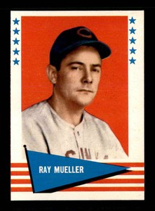 1961 Fleer #128 Ray Mueller   NM/NM+ X2510817