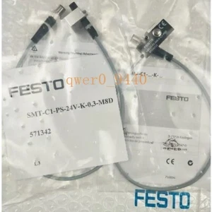 1PC New FESTO 571342 SMT-C1-PS-24V-K-0,3-M8D Proximity Switch Free Shipping - Picture 1 of 1