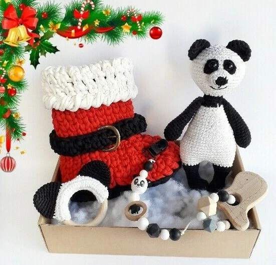 Navidad Bebé Caja Regalo Embarazada Regalo Recién Nacido Caja Regalo Niño Bebé Ahijado Regalo  Foto 1 de 4