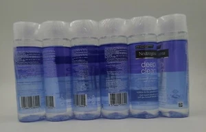 6x Neutrogena Deep Clean Eye Makeup Remover 125ml New - Picture 1 of 2