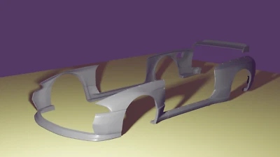 1/12 Nissan R32 resin Body kit for diecast / kits UNPAINTED - Image 1 of 2