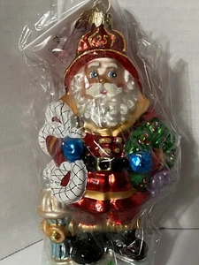 Christopher Radko Red Hot Santa Feuerwehrmann Ornament neu in versiegelter Verpackung keine Schachtel - Bild 1 von 17