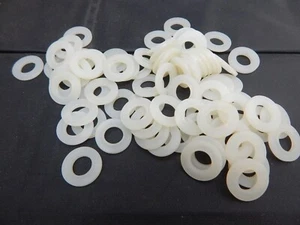 SEASTROM 5607-133 NYLON SHOULDER WASHER 5/16 SCREW SIZE WHITE - BAG OF 100 - Picture 1 of 3