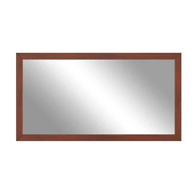 30"/36"/48"/60" Solid Wood Frame Mirror Only with Cherry Brown(Vertical) - Image 1 of 4