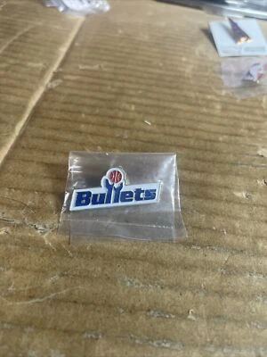 Washington Bullets Vintage NBA Basketball Pendant Hat Pin - Image 1 of 4