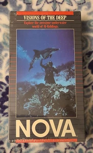 Nova - Visions of the Deep VHS 1988 New With Approximately 60 Minute Run Time - Picture 1 of 8