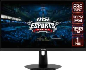 MSI G244F E2 24" FHD Flat Rapid IPS Gaming Monitor, 180Hz/1ms - Picture 1 of 8