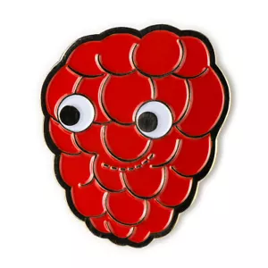 Kidrobot DELIMMY WORLD Pin Serie RAZZY FRAMBUESA Caja Ciega Abierta - Imagen 1 de 2