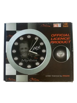Michael Schumacher Wall Clock: Michael Schumacher Mythos Wall Clock - Image 1 of 3