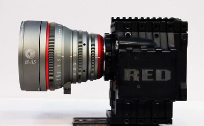 cine lens sigma 18-35mm t2 canon mount parfocal manual hard stop de clicked iris - Image 1 of 4