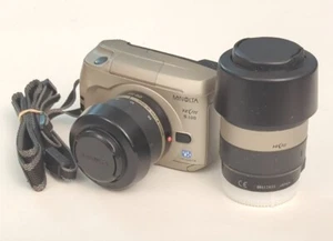 Minolta Vectis S-100 zoom f:4/5,6 - 28/56mm Lens & 56/179mm Lens- Tested & Works - Picture 1 of 12