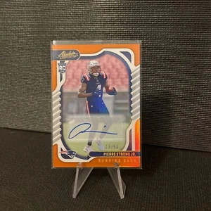 2022 Panini Absolute Rookie Pierre Strong Jr. Auto /50  - Picture 1 of 2