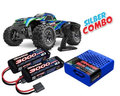 Traxxas Stampede 4x4 HD VXL grün Silber Combo TRX90376-4-GRN-SILBER-COMBO  - Bild 1 von 4
