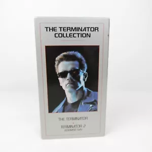 The Terminator & Terminator 2 Judgement Day Collection VHS 1995 Schwarzenegger - Picture 1 of 18
