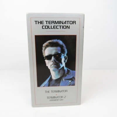 The Terminator & Terminator 2 Judgement Day Collection VHS 1995 Schwarzenegger - Image 1 of 4