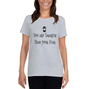 Empowering You are Smarter than Fear graphic tee Women's - Picture 1 of 5
