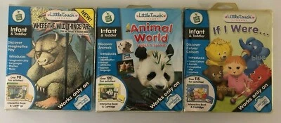 LittleTouch LeapPad Library: If I Were...Where The Wild Things...Animal World... - Image 1 of 4
