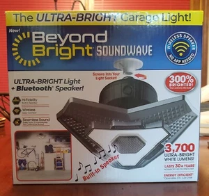 Light Bulb 25W LED Lamp Light Bulbs 3700-Lumens Built-In Bluetooth Speaker - Picture 1 of 2