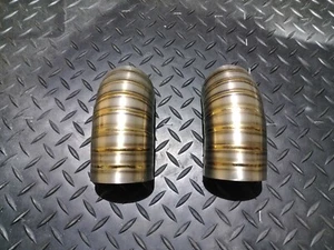 Coperture in titanio condotti aspirazione moto BMW bialbero R NineT 1200R 1200GS - Foto 1 di 2