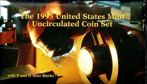 1995-P-D US Mint Set 10 Coins 20utc1129 - Picture 1 of 5