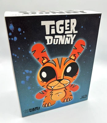 SELLADO Kidrobot Joe Ledbetter JLED Tiger 8” Dunny Diseñador Vinilo Arte Juguete Limitado Foto 1 de 4