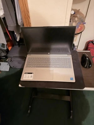 HP laptop TouchScreen 15 Intel Core i3-N305 8GB RAM 256GB SSD 64 Bit Windows 11 - Image 1 of 3