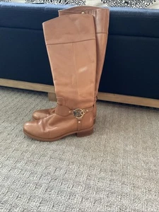Michael Kors hellbraune Reitstiefel Größe 7,5 M - Bild 1 von 4